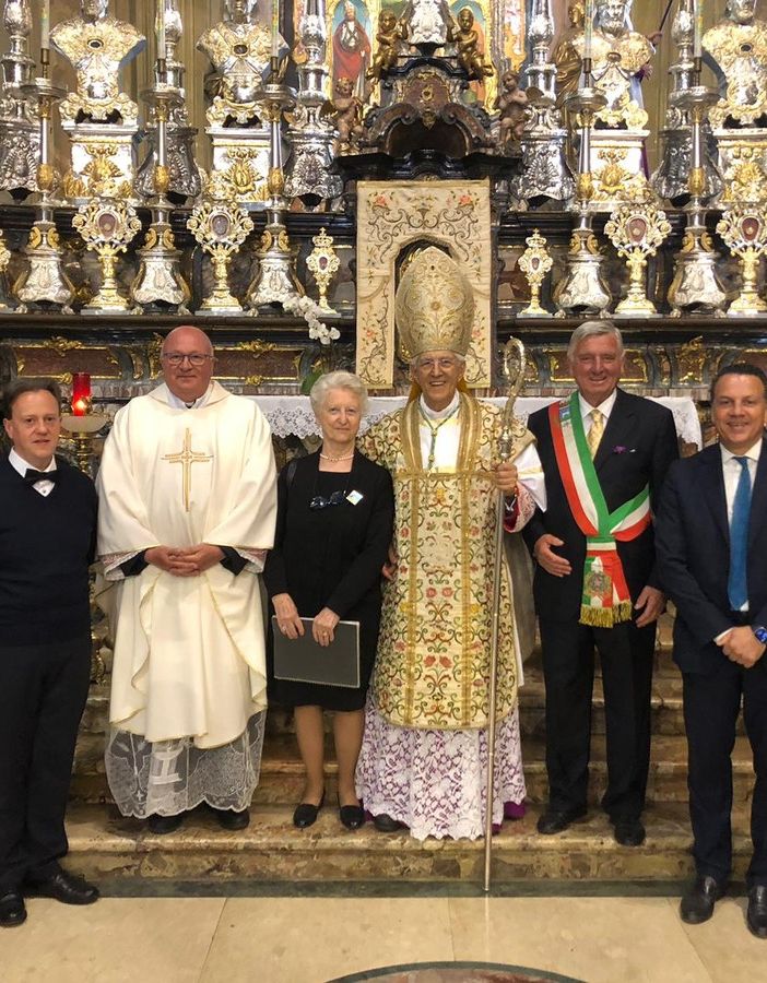 A Varallo si festeggia la Madonna Incoronata: alcuni scatti col Vescovo di Ivrea.