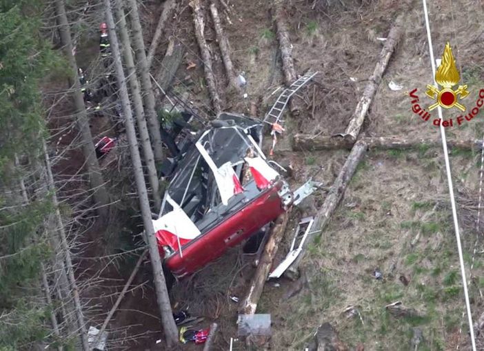 Mottarone, trovato sul luogo dell'incidente un secondo 'forchettone'
