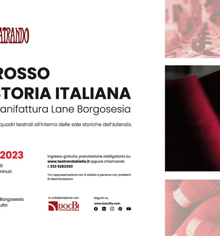 IL FILO ROSSO DELLA LANA, 150 anni della Manifattura Lane Borgosesia