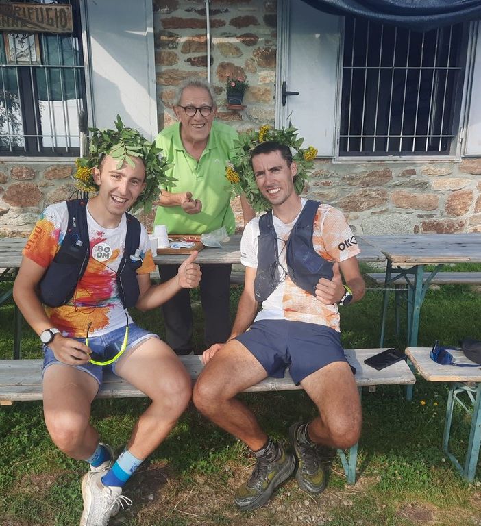 Tour dei Rifugi, impresa riuscita: Nicola e Gazzetto sono arrivati all'Alpe Pianetti FOTO e VIDEO