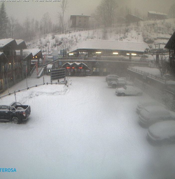 Nevicate in Valsesia, ma per ora nessun disagio