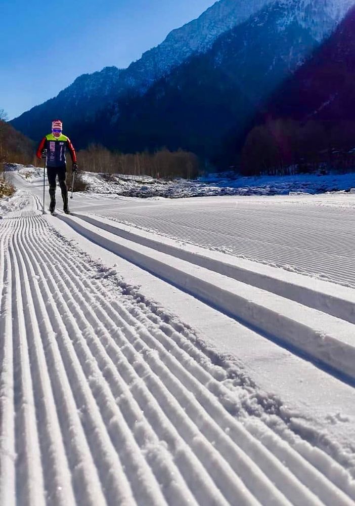 Allungata la pista di sci di fondo di Alagna