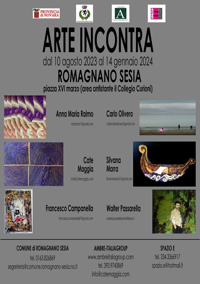 Romagnano: Prosegue fino a gennaio la mostra ARTE INCONTRA