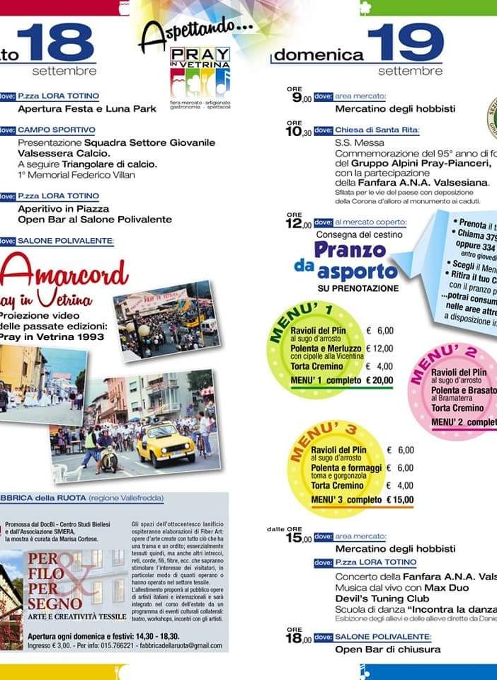 Aspettando Pray in vetrina: Un weekend di divertimento tra sport, artigianato e musica