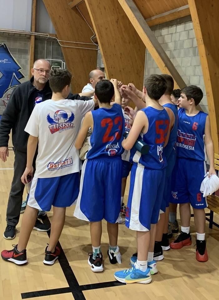 Referto rosa per Barberi Valsesia Basket under 14.