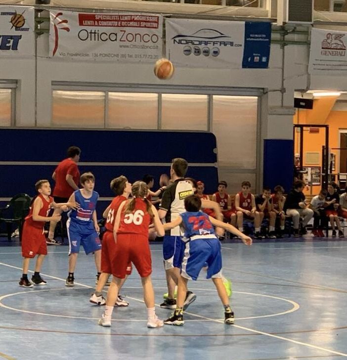 Barberi Valsesia Basket Academy trionfa contro Trivero: 45 – 83 - Foto di Tiziana Pasi.