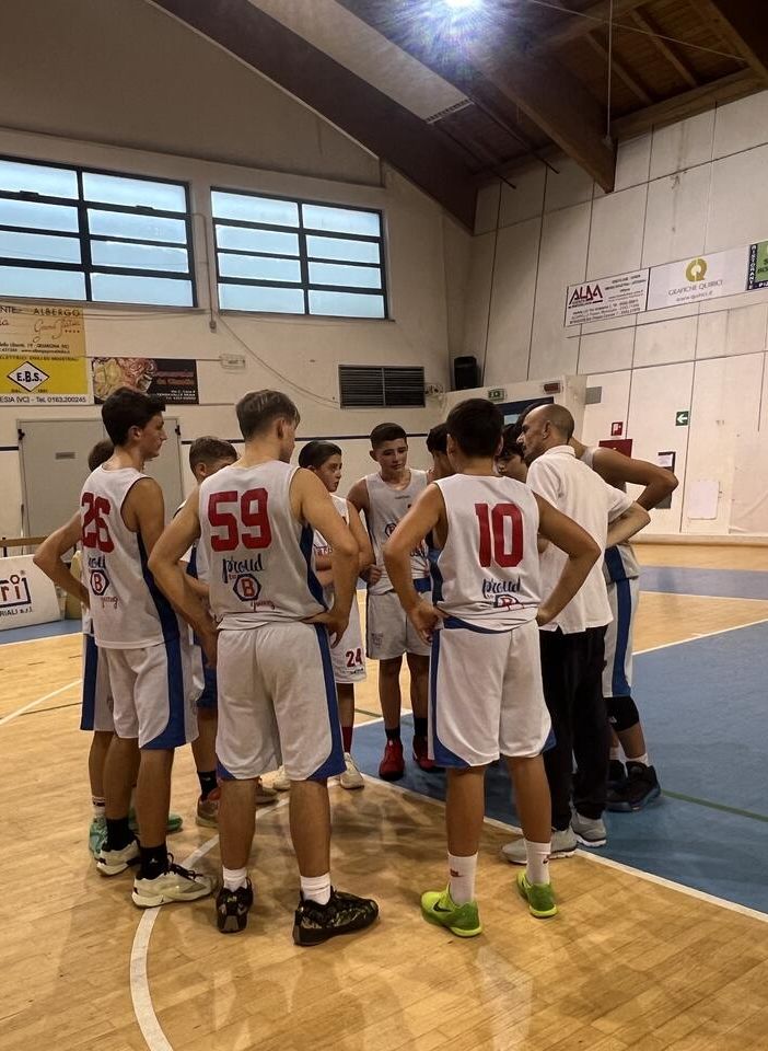 Esordio per l'under 15 di Barberi Valsesia Basket.