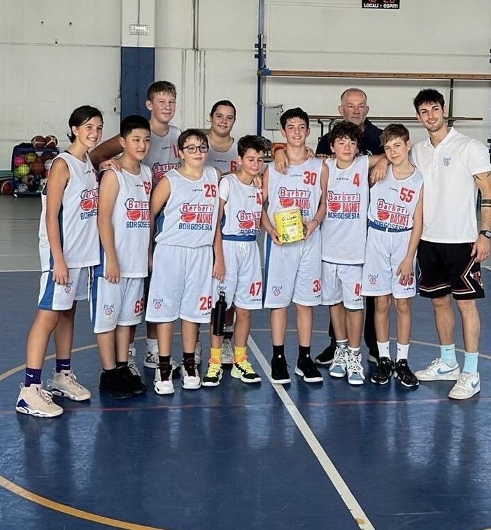 La formazione di Barberi Basket under 13