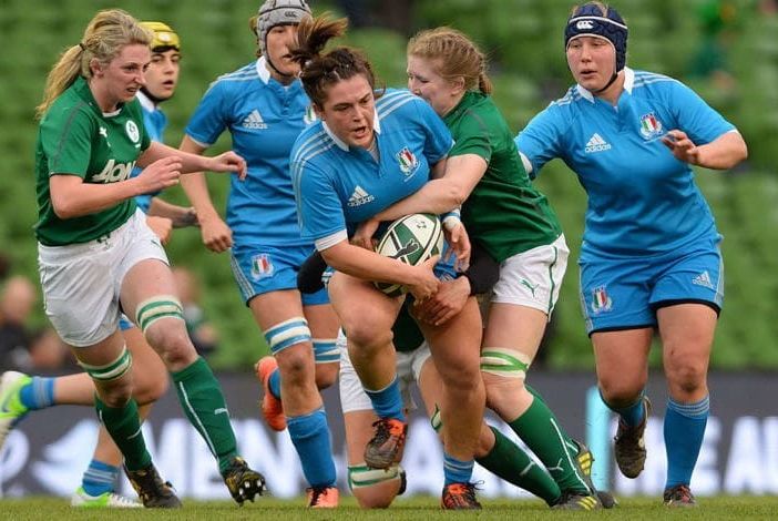 Melissa Bettoni in Nazione Rugby