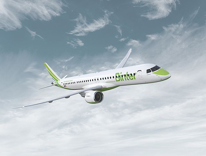 Binter e Embraer concludono l'acquisto di cinque nuovi aerei per 389 milioni di dollari