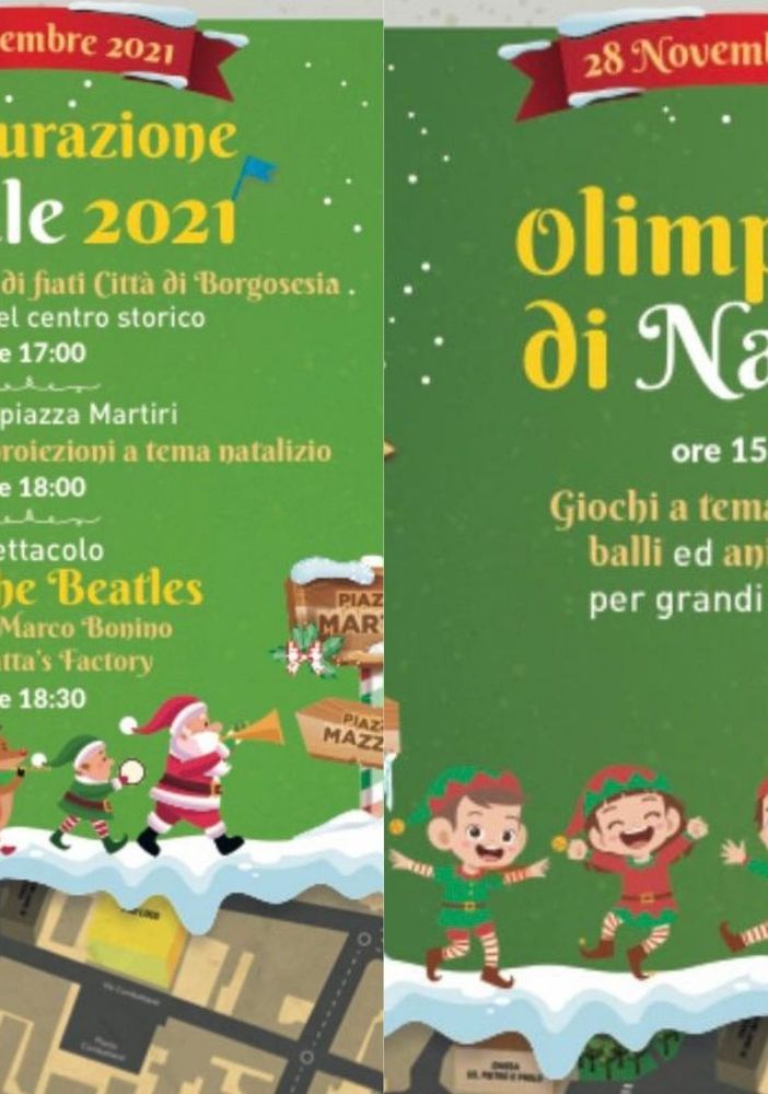 Borgosesia, il secondo weekend di eventi natalizi