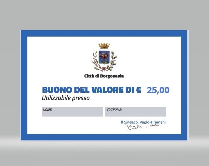 Borgosesia, consegnati i premi del concorso “Io compro a Borgosesia”