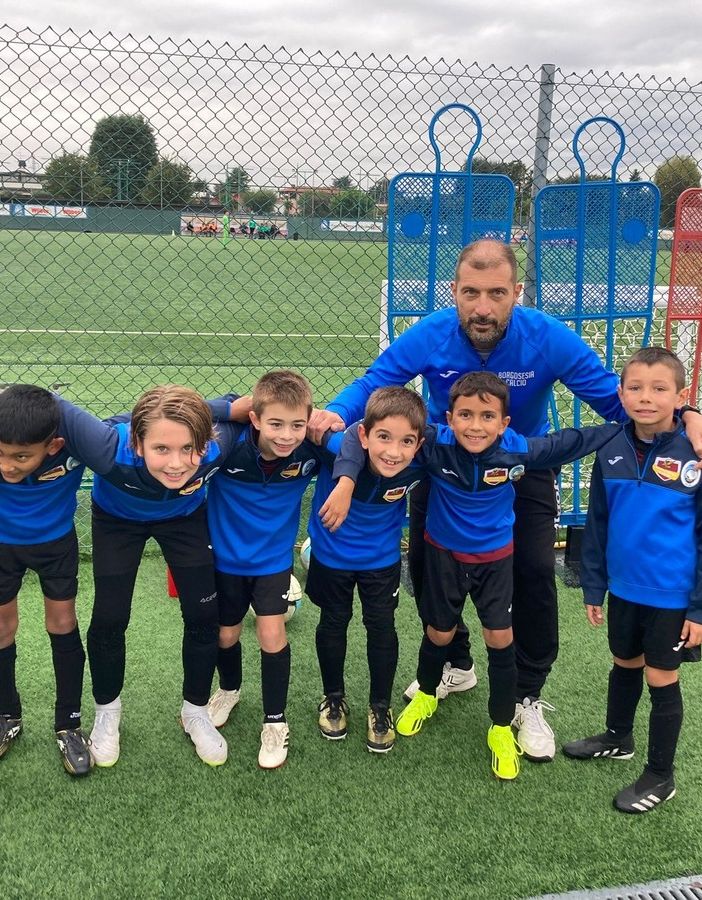 I ragazzini del 2016 del Borgosesia calcio