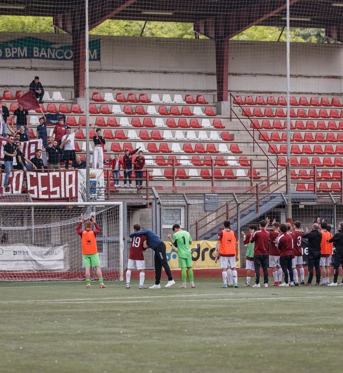 Il Borgosesia calcio vince con il Volpiano (foto sito Borgosesia calcio)