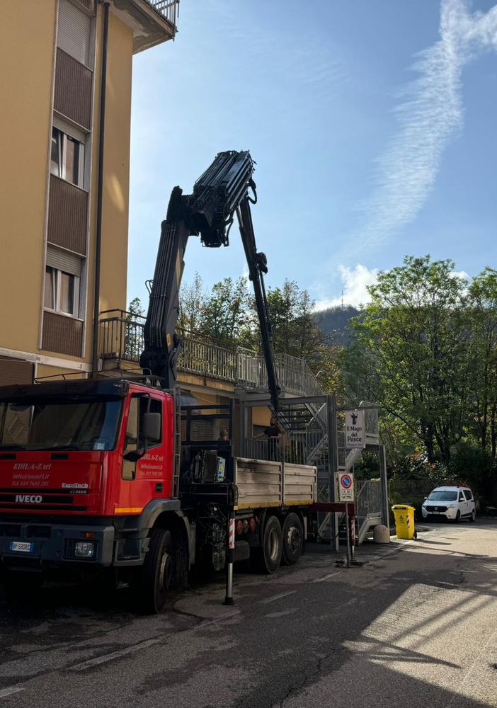 Lavori di riqualificazione all'ex hotel Garden di Borgosesia