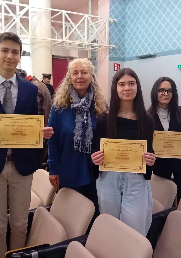 A tre studenti dell'allberghiero Pastore le borse studio Togna