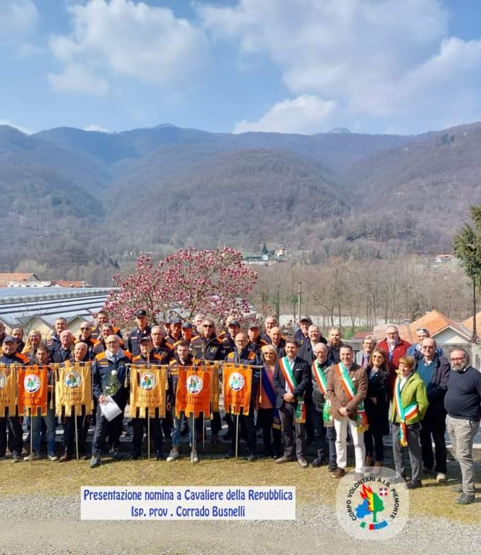 Foto dalla pagina fb del corpo aib piemonte