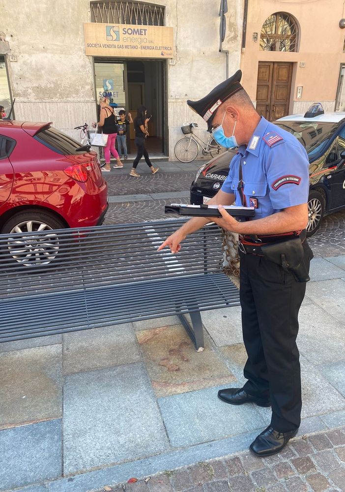 Quattro persone denunciate a Crescentino
