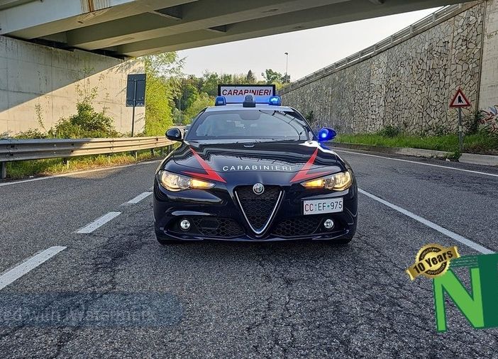 Villa del Bosco, auto finisce fuori strada (foto di repertorio)