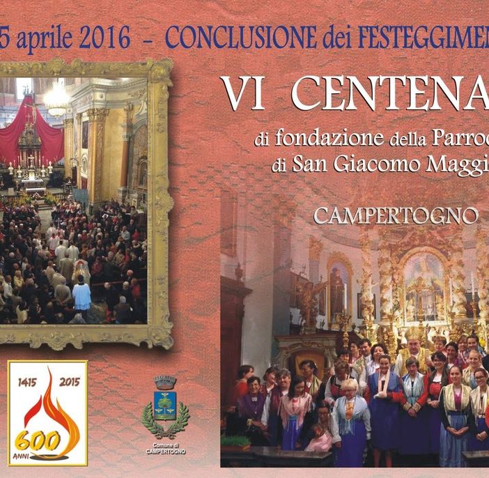 Campertogno: I festeggiamenti per la ricorrenza della fondazione della Parrocchia San Giacomo Maggiore
