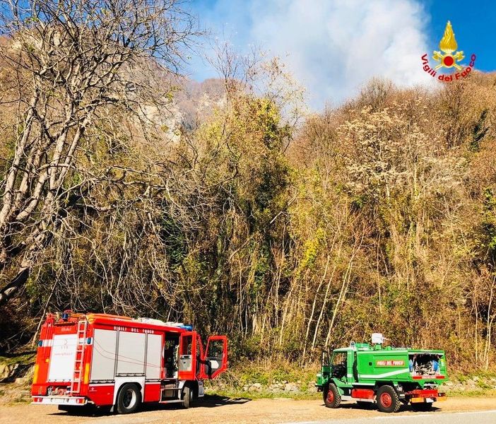 Spento il rogo a Civiasco