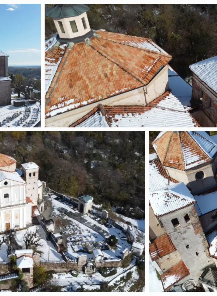 Appassionati di droni, mandateci le vostre immagini dall’alto dei paesaggi innevati.