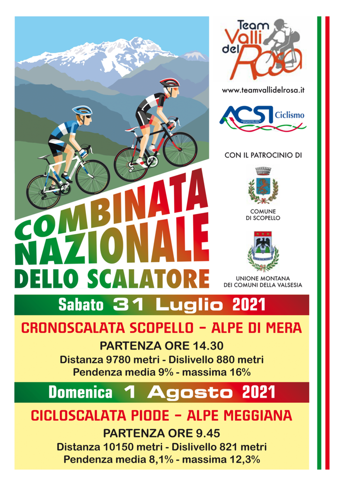 Il ciclismo torna in Valsesia