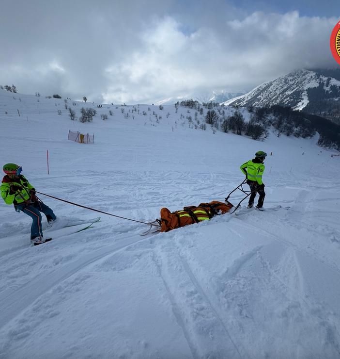 Soccorso Alpino, giornata di addestramento a Bielmonte: in campo 25 operatori (servizio di Davide Finatti e foto Soccorso Alpino)