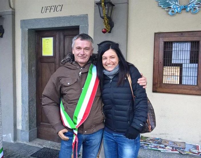 Il sindaco Davide Ferraris