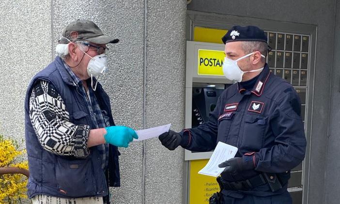 Emergenza coronavirus, i Carabinieri di Vercelli a tutela delle fasce deboli