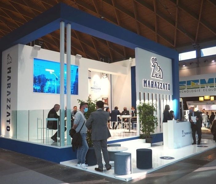Ecomondo 2021, successo per il nuovo stand di Marazzato