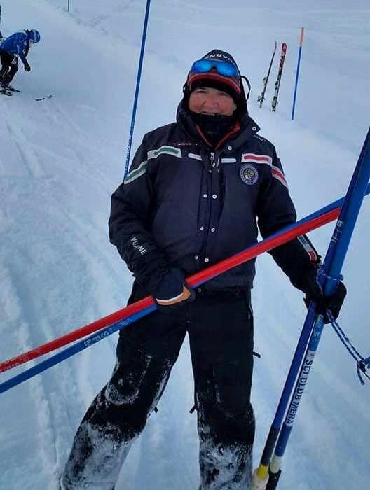 L'addio a Enzo Poletti della Scuola italiana Sci Mera