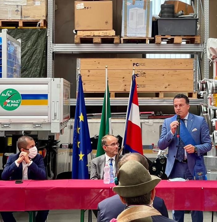 Eraldo Botta, ringraziamenti alle strutture di Operazione Luto