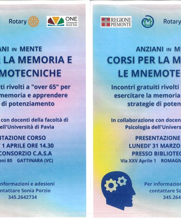 Palestra della Memoria: corsi di allenamento per gli over 65.