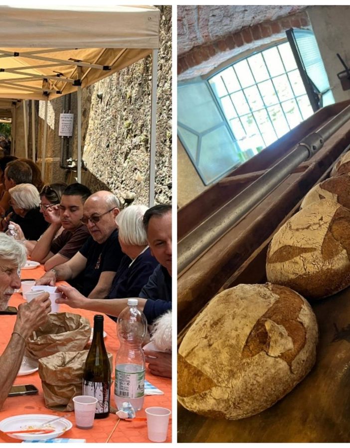 Festa del pane a Guardabosone per assaggiare il pane cotto nel forno “come una volta” (foto di Ermanno Orsi)