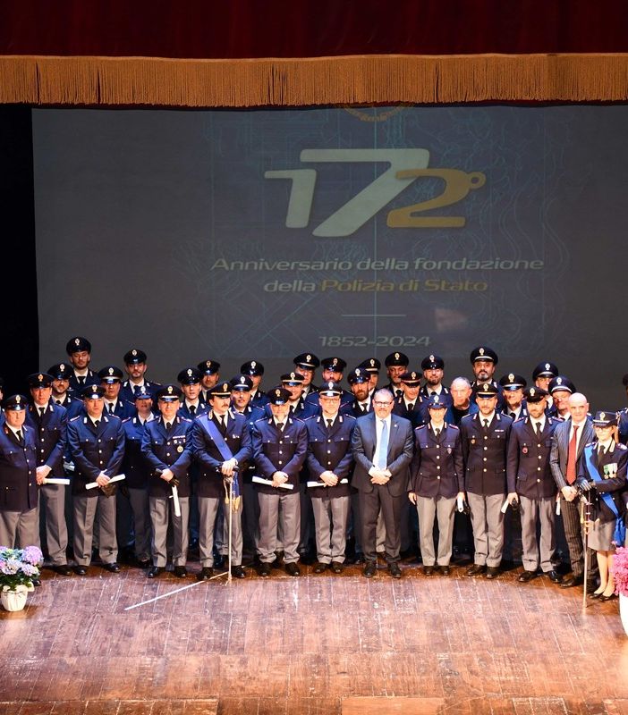 172° anniversario della fondazione della Polizia di Stato