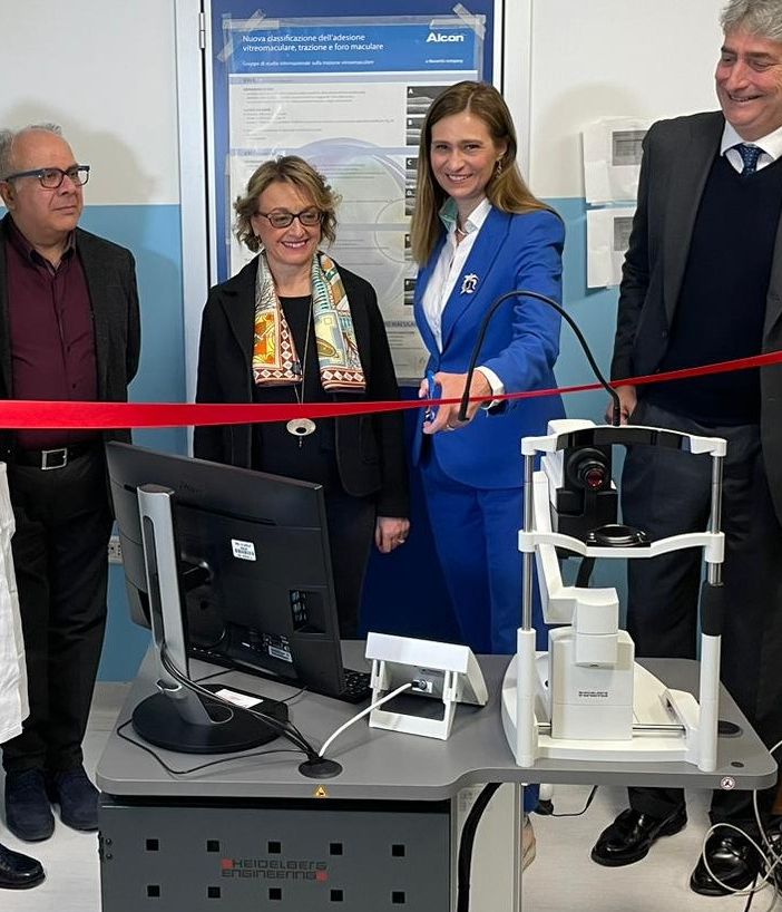 All’Oculistica del Sant’Andrea è arrivato un fluorangiografo di ultima generazione