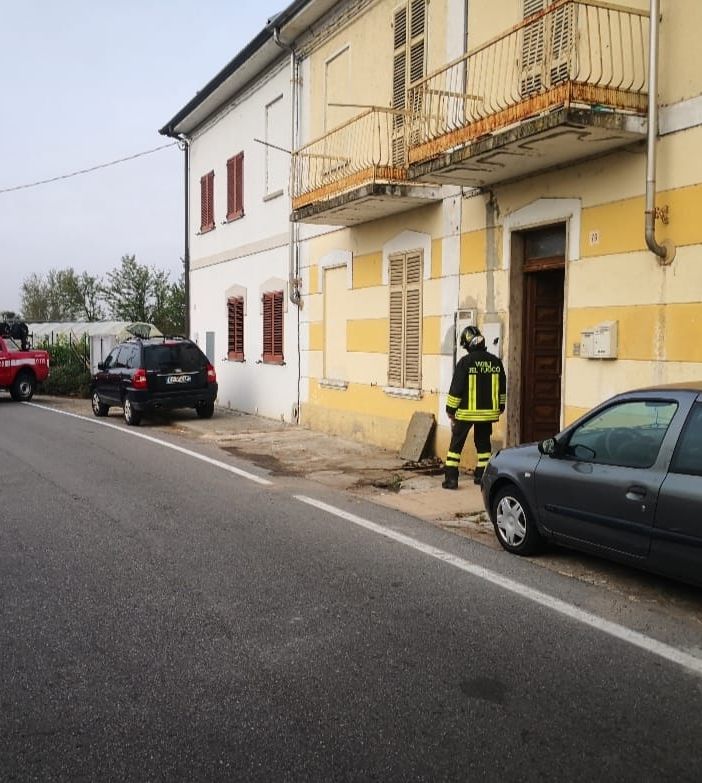 Fuga gas a Vercelli. Intervento dei Vigili del Fuoco