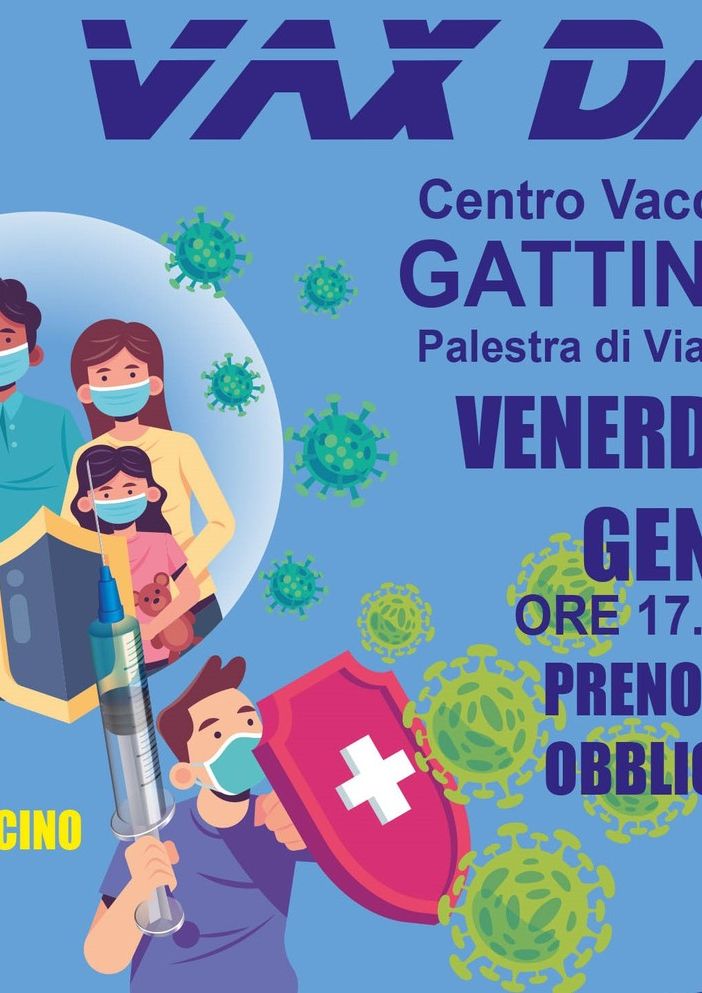 Gattinara, venerdì 28 gennaio il vax day al centro vaccinale di via San Rocco