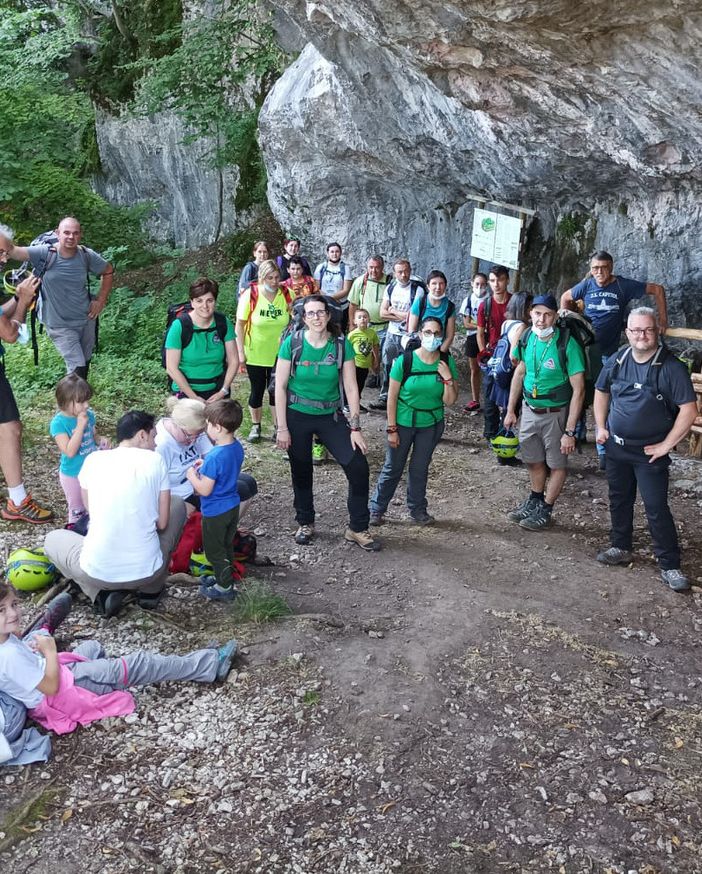 Scrigni di Pietra, 25 persone portate nel cuore del Fenera