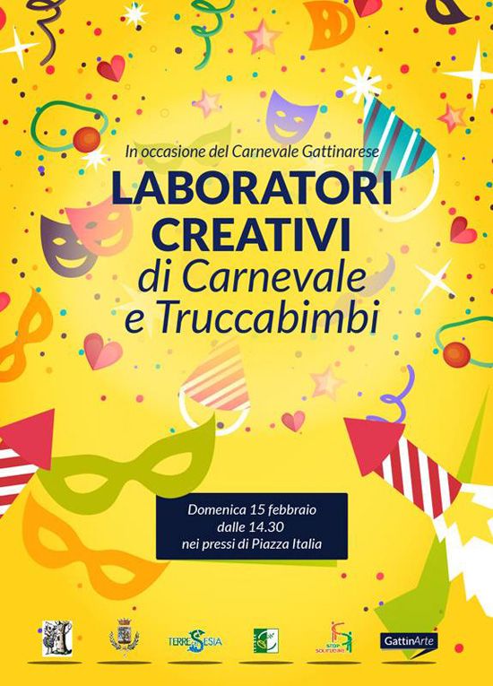 Laboratori creativi di Carnevale e Truccabimbi