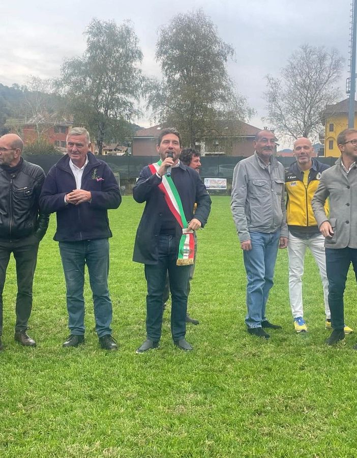 A Quarona campo sportivo rimesso a nuovo.