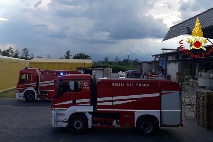 Gattinara: Incendio alla Sanac. Danni ma nessun ferito