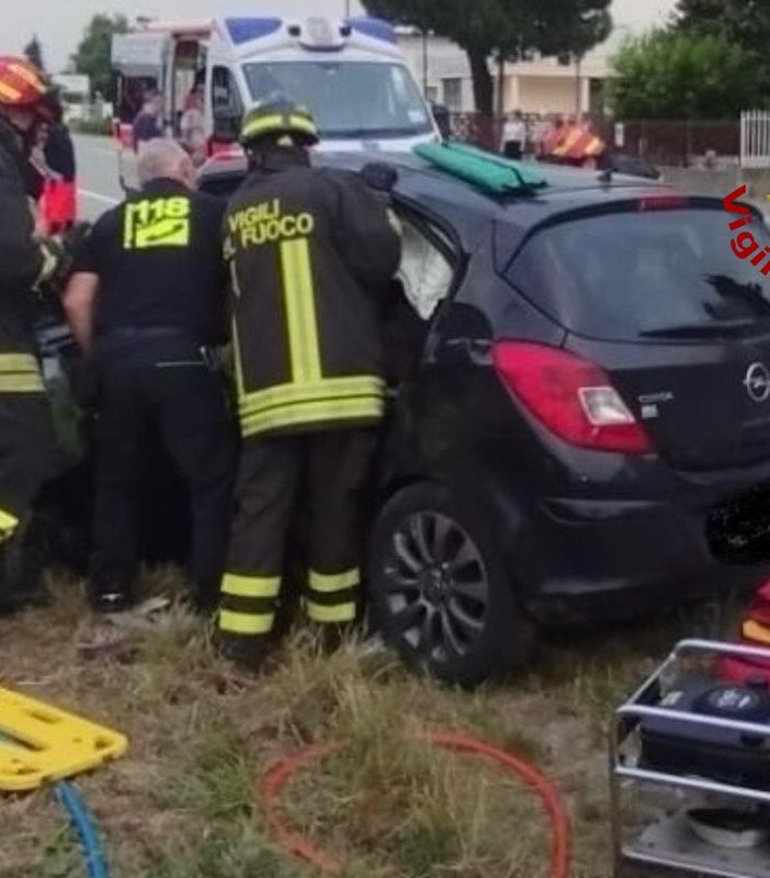 Incidente Stradale a Santhià, ci sono feriti