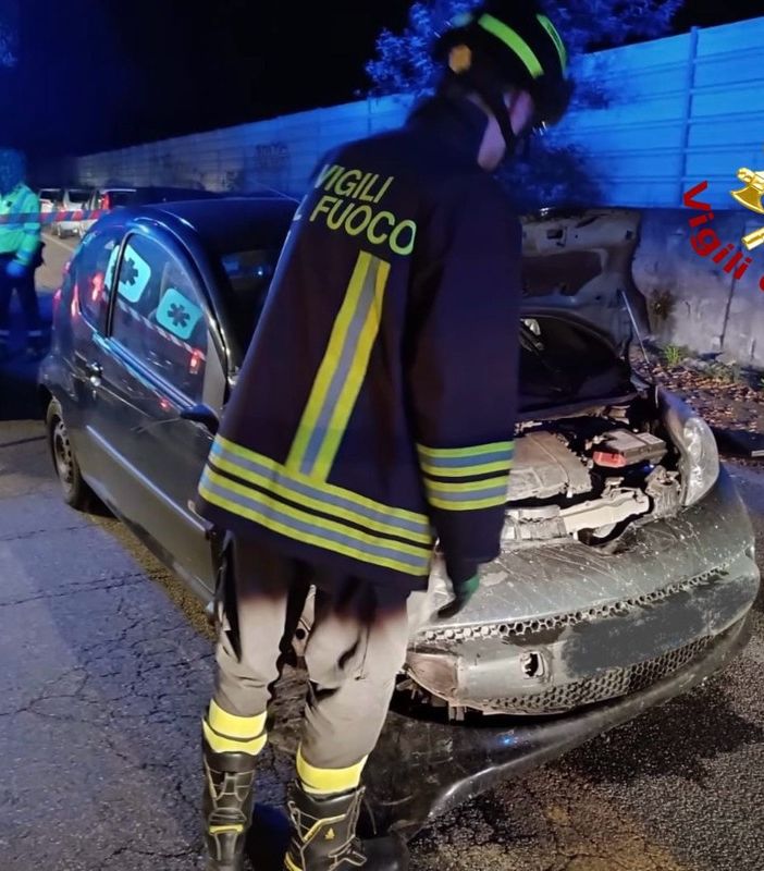 Incidente stradale a Vercelli