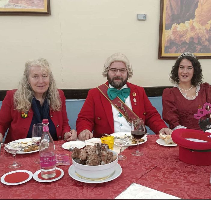 Cena del Porcell di carnevale all'istituto Pastore di Varallo