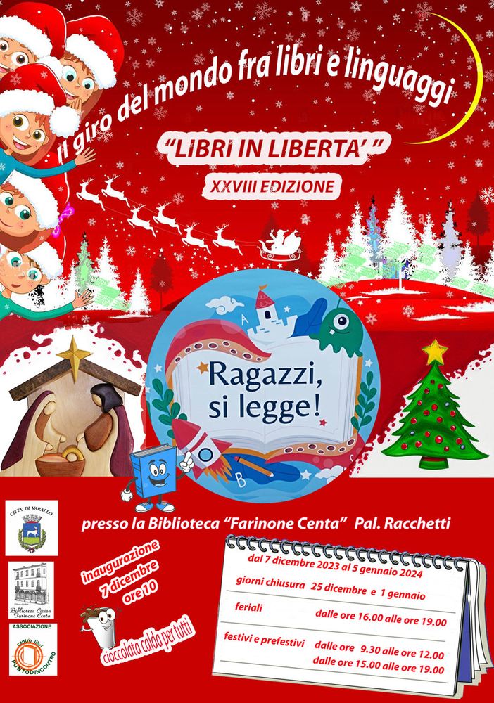 Varallo, “Mostra per bambini, ragazzi e non solo”: Natale in Biblioteca.