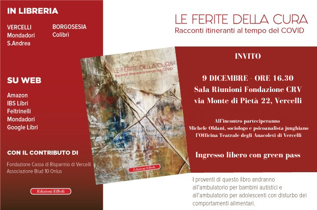 Vercelli, giovedì 9 dicembre la presentazione del volume redatto dagli psicologi dell'Asl