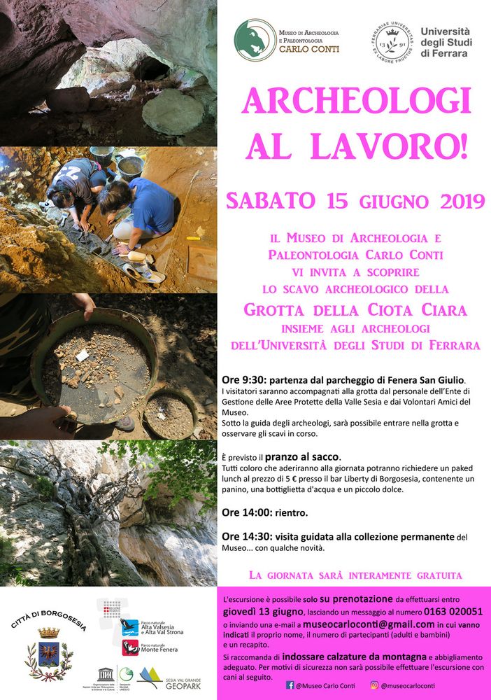 Archeologi al lavoro, alla scoperta della scavo nella grotta della Ciota Ciara sul monte Fenera