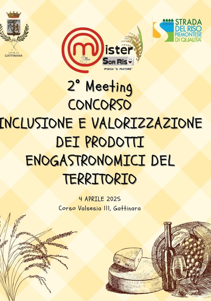 A Gattinara il 2° meeting del Concorso “Inclusione e valorizzazione dei prodotti enogastronomici locali”